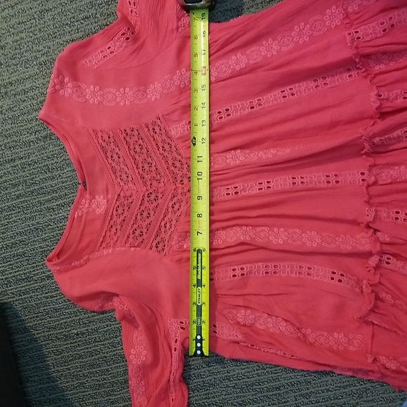 Free People Sweetest Dream Pink Tunic Size XS - Picture 11 of 15